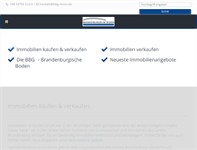 Tablet Screenshot of bbg-immo.de